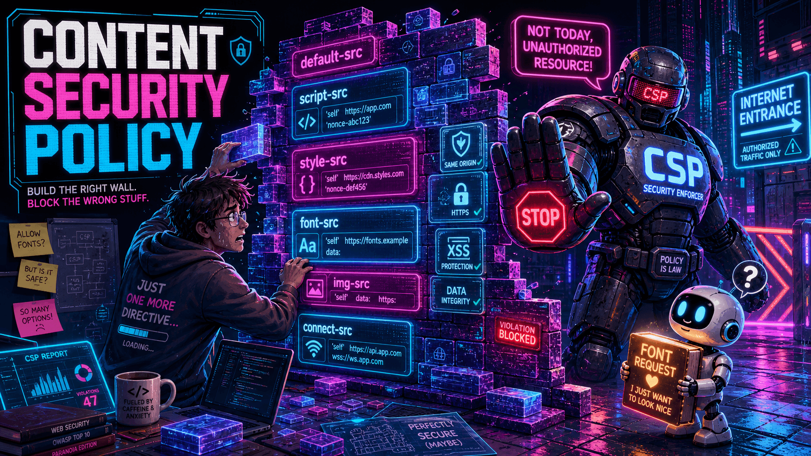 Content Security Policy Without Losing Your Mind