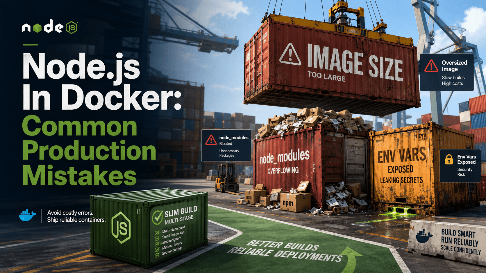 Node.js In Docker: Common Production Mistakes