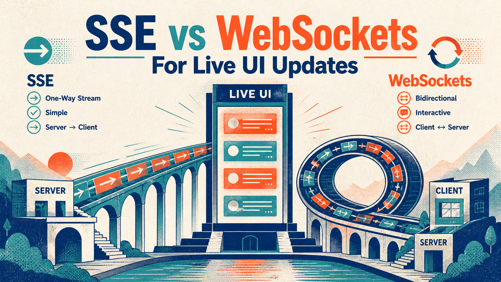 SSE vs WebSockets For Live UI Updates