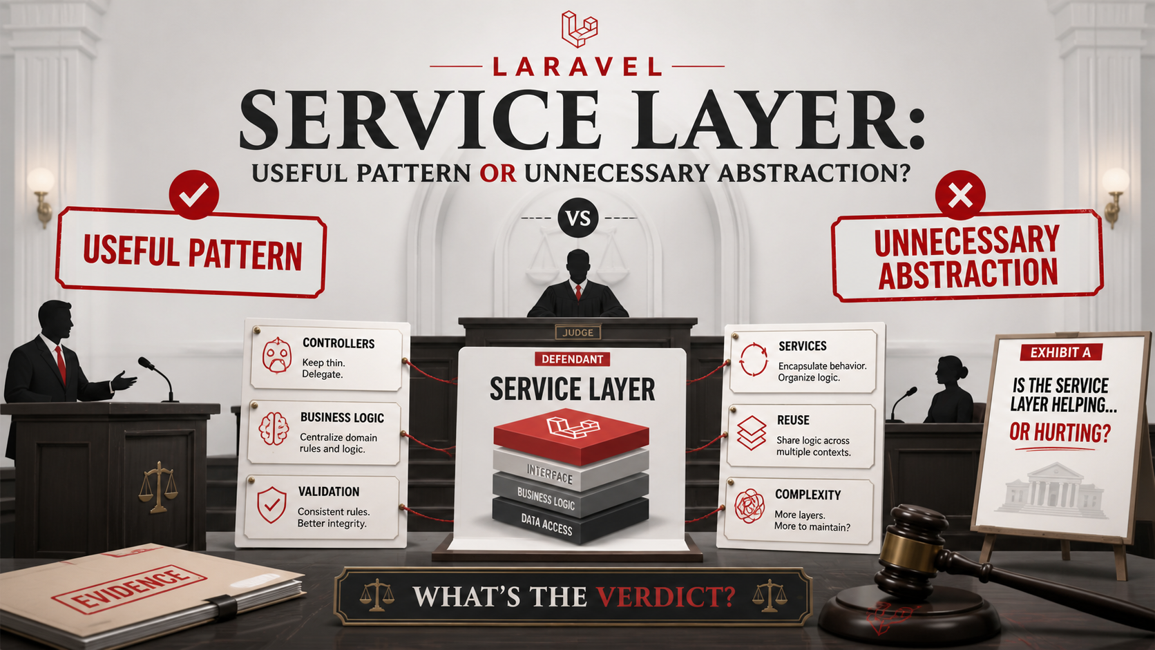 Laravel Service Layer: Useful Pattern Or Unnecessary Abstraction?