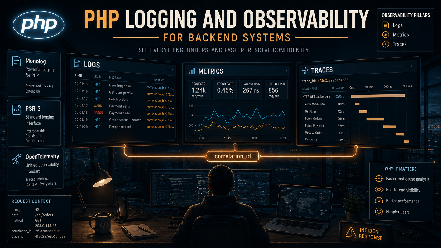 PHP Logging And Observability For Backend Systems