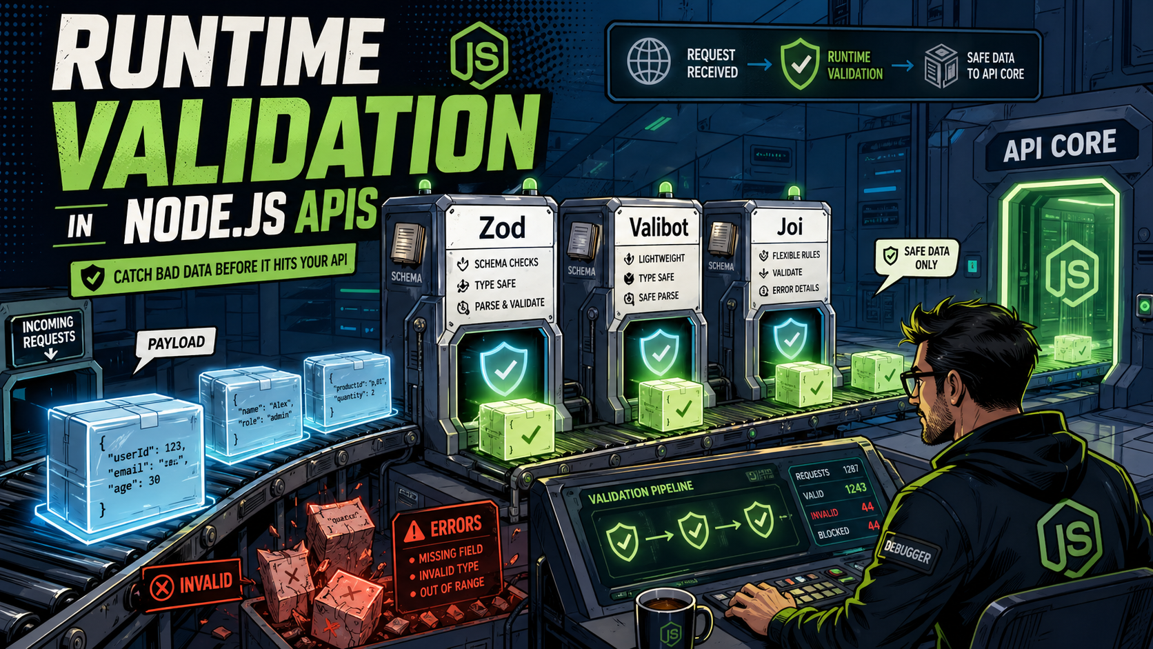 Runtime Validation In Node.js APIs